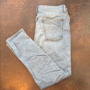 Warp + Weft light Wash Denim Jeans